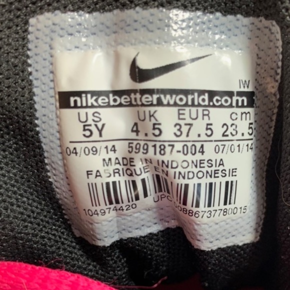 Nike Air Team Hustle D, 'Hyper Pink' Sz 5Y - Picture 8 of 8